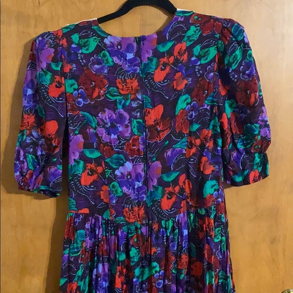 Vintage 90’s Floral Dress Sz 14 - Picture 5 of 5